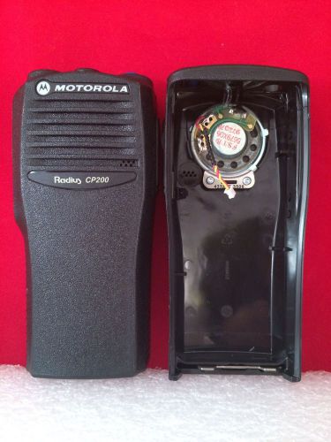 New Motorola OEM CP200 Radio Front Case Housing Cover with Speaker