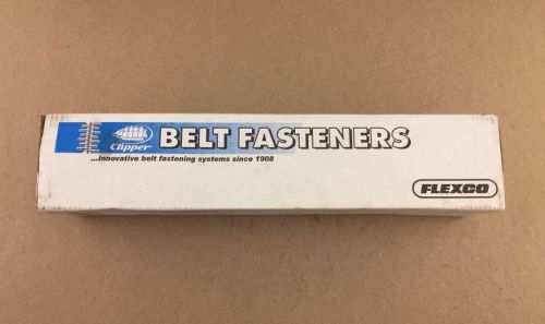12 Clipper Flexco 697598 316 stainless 12&#034; Belt Fasteners 300mm Lacing size 36ss