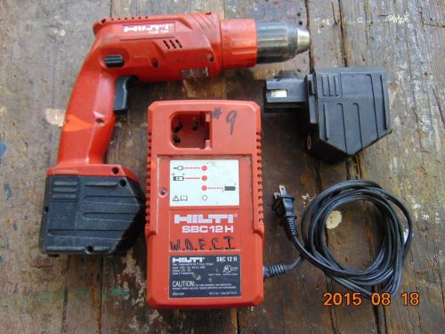 Hilti 12v Batteries Charger Cordless Drill Driver FOR Parts / Repair NOT WORKING
