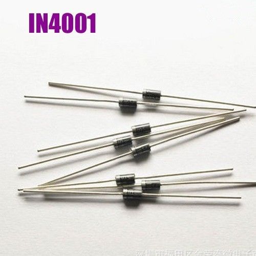LOT 50PCS 1A 50V Diode 1N4001 IN4001 DO-41 Electronic Components Diodes