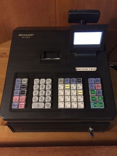 Sharp XE-A207 Electronic Cash Register Retail Point of Sale Programmable