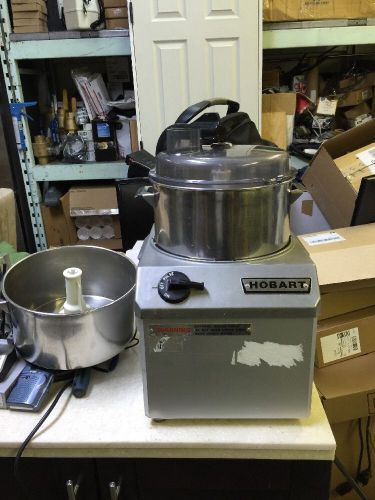 Hobart FP61 Bowl Food Processor With 2 Serrated Blades And 2 Bowls