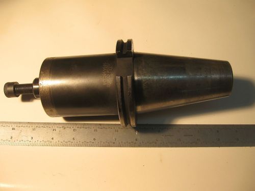 Kennametal CAT 50 CV50SM100400 Shell Mill Holder, substitute bolt used (1)