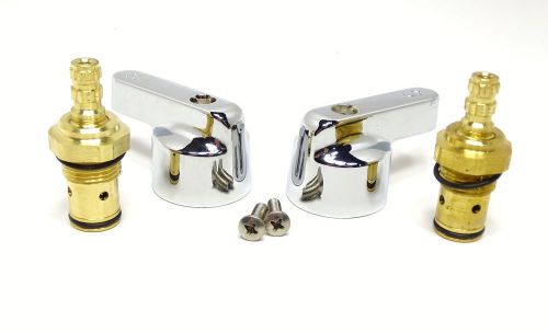PERLICK REPLACEMENT VALVES &amp; HANDLES KIT FOR 1 3/4&#034; SPREAD FAUCET 43146 43714