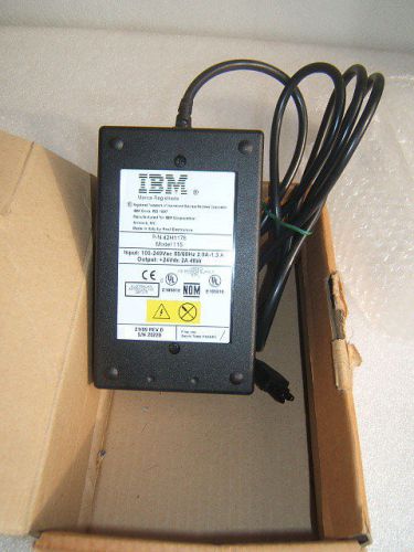 Genuine OEM IBM 42H1176 Power Brick Mod 115 +24Vdc 2A 48W for 4610 Printer
