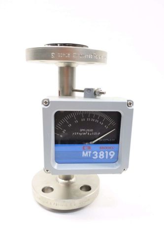 New brooks 3809ez409 mt3819 1in 0-4.5gpm variable area flow meter d529288 for sale