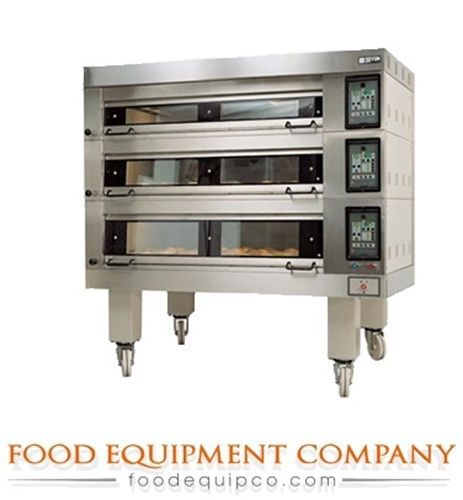 Doyon 4T-3 Artisan Stone Triple Deck Oven Electric 12-Pan Capacity