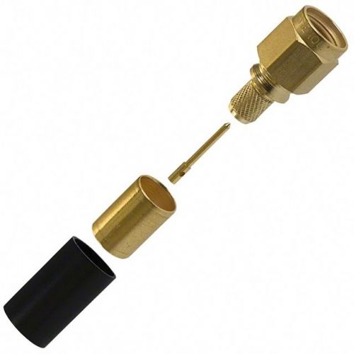 NEW Amphenol 901-9511-1 Male SMA Connector for RG-55, 142, 223, 400 Gold Plated