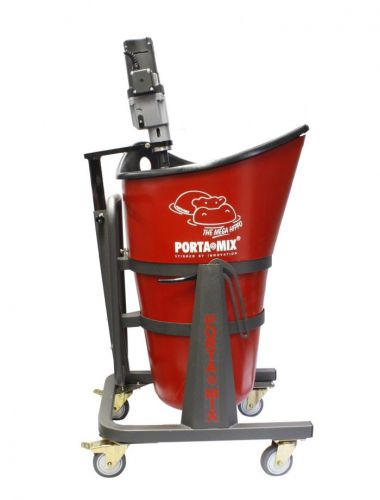 NEW Portamix HIPPO® PMH 80F RL Cement Mixer Transport Easy Pour