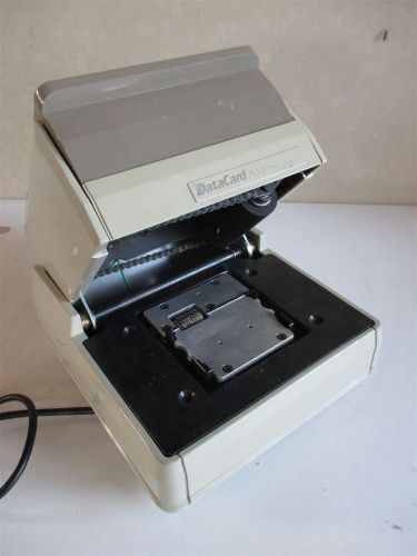 DataCard Addressograph 860 Electric ID Credit Card Imprinter Quality Unit Works