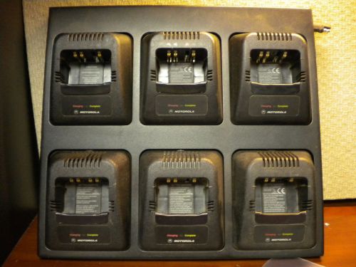 Motorola HTN9164A 6 Unit Charger For MTX8000 Radios