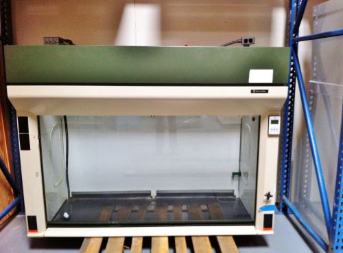 Fisher Hamilton SafeAire 6&#039; Bench-top Fume Hood  w/ Air Flow Monitor, Outlets, +