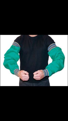 Protective sleeves welding sleeves pair 23 in green for sale
