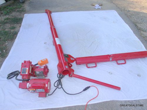 1 ton thern powered davit crane, hoist, winch 5124,electric 4wp2-k,mountable #1a for sale