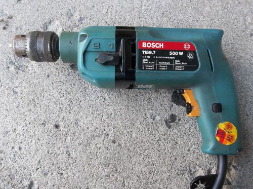 Used  Bosch 1159.7 500w hammer drill