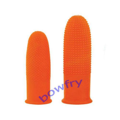 Flexible Rubber Rubber finger cots,M L size 1pc