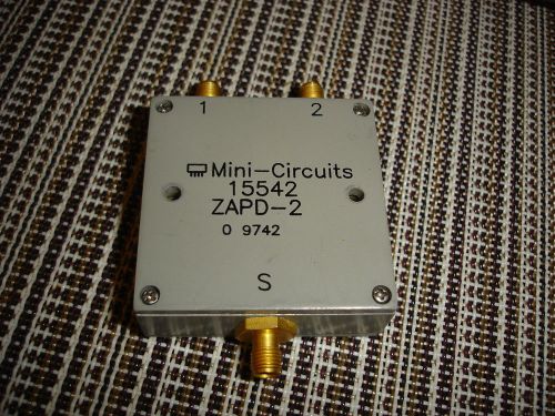Mini-circuits hi power 2-way splitter zapd-2 1000-2000mhz 10w max for sale
