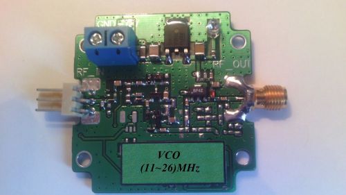 11-26 Mhz VCO RF, voltage-controlled oscillator.