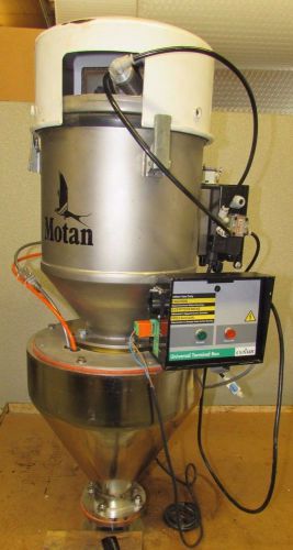 Motan Receiver Hopper  W/ Conair Terminal Box For Injection Molding