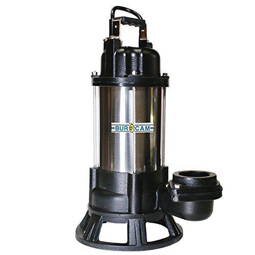 Burcam heavy duty grinder pump 1 hp 115v 400418t for sale