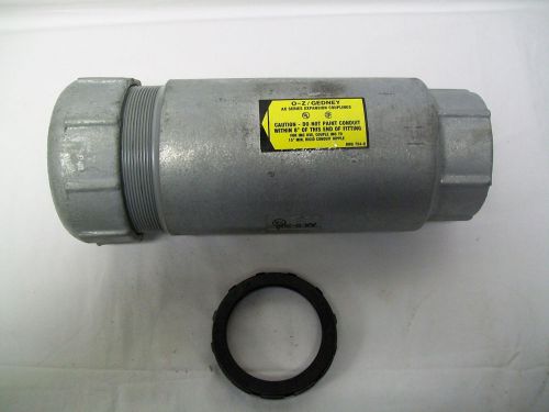 O-Z/Gedney  AX-8-300 3&#034; Expansion Fitting Ductile Iron Galvanized 8&#034; Movement
