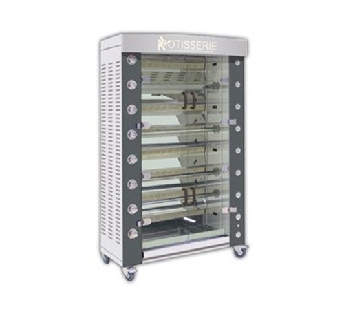 Rotisol FB1160-8G-SSP FlamBoyant Infrared Rotisserie Oven gas countertop...