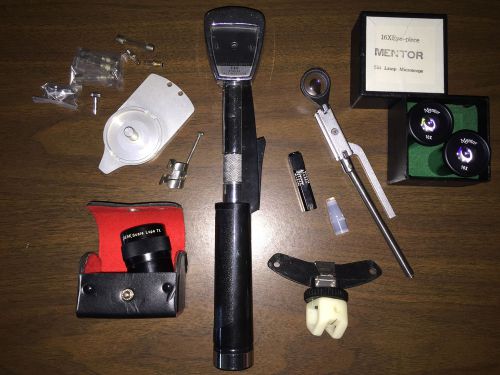 OPTOMETRY/OPHTHALMOLOGY EQUIPMENT LOT