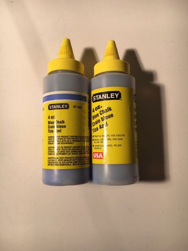 Stanley 47-403 Blue Chalk 4oz (2 Bottles)