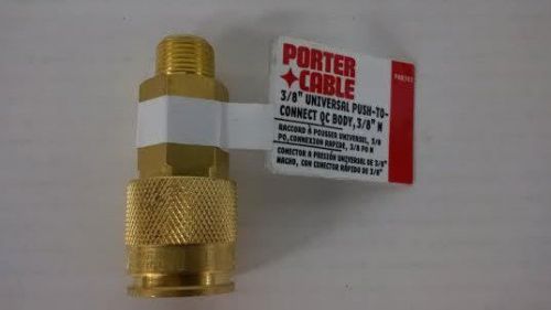 PORTER-CABLE PAB382 3/8-Inch Universal Push-To-Connect Coupler M [FS/E]A&amp;