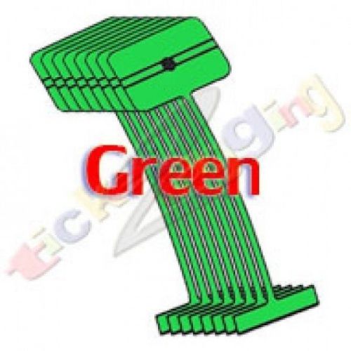 1,000 3&#034; GREEN REGULAR STANDARD BARBS TAG TAGGING GUN FASTENERS HIGH QUALITY