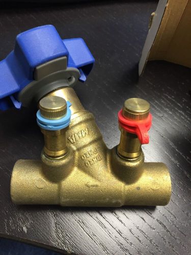 3/4&#034;  brass balancing valve 300 psi 250 f. mma svtl  20 for sale