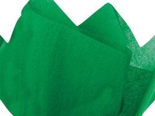 Festive Green Wrap Tissue Paper 15&#034; X 20&#034; - 100 Sheets