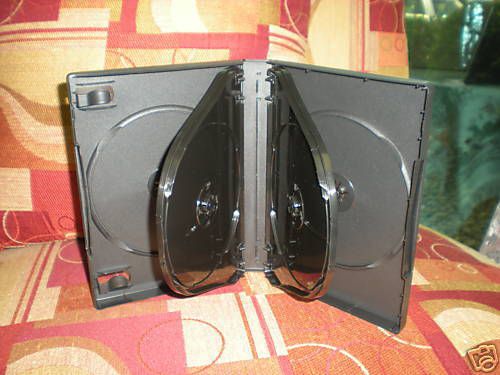 100 27mm black 6-dvd case w/sleeve,  asl6/psd90c27 for sale