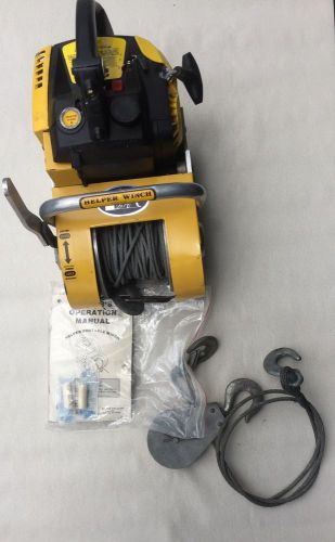 Portable Gas-Powered Winch - winch helper