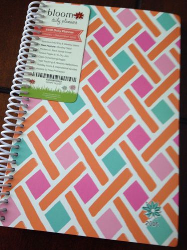 NEW, 2016 Bloom Daily Planner
