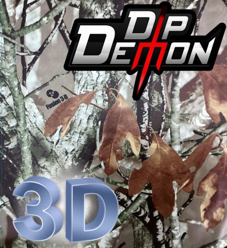 DIP DEMON 3D HI DEFINITION CAMO HYDROGRAPHIC WATER TRANSFER FILM HYDRO DIPPING
