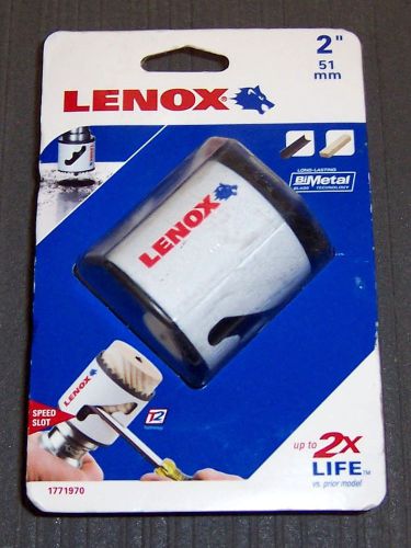 Lenox tools 1771970 2&#034; bi-metal speed slot hole saw for sale