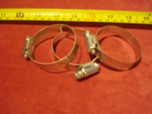 (3335.) hose clamps for up to 1-5/8&#034; hose - lot of 3 for sale