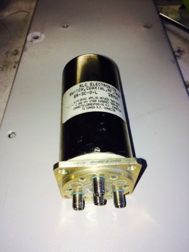 RLC SR-3C-D-L SP3T Coaxial Switch SMA