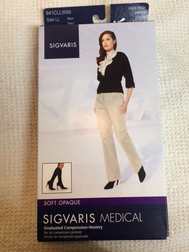 2 pairs/boxes Sigvaris Medical Graduated Compression Hosiery Knee Highs