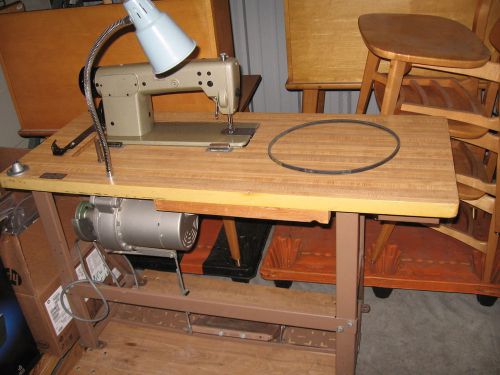 Brother Industrial Sewing Machine w/ Table &amp; Motor
