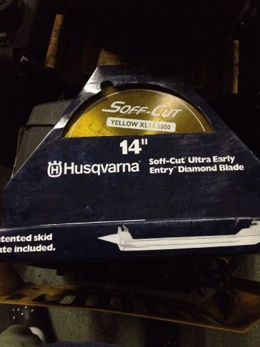 NEW HUSQVARNA EXCEL SOFF-CUTT XL14-5000 13.5&#034; x .120&#034; YELLOW IN ORIGINAL BOX