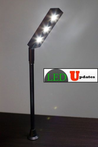 Jewelry showcase display led pole light black fy-58 with ul power supply for sale