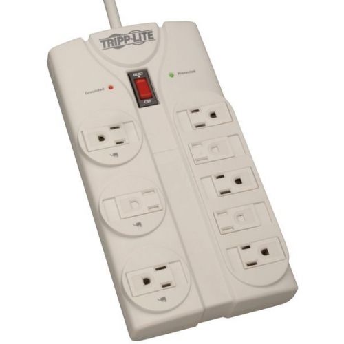 Tripp lite tlp808 surge protector 8 outlet 1440 joules - 8ft power cord for sale