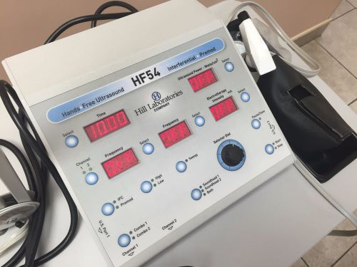 Hf54 hands-free ultrasound therapy interferential muscle stim premod current for sale