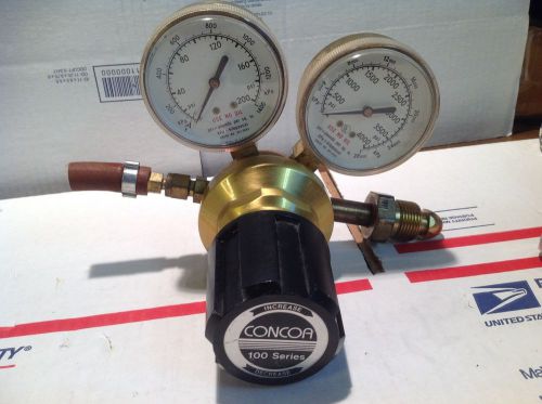 Concoa gas regulator 100 series assy # 109 6512 cga 580 #8 for sale