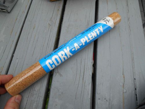 Cork-a-Plenty 12&#034;x24&#034; Drawer Tool Tackle Box Lining Cork Roll NOS