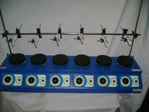 SOXHLET APPARATUS 6 TEST Hot Plate TYPE DELUXE QUALITY LABORATORY 110 / 220 v