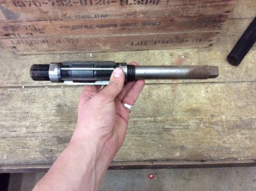 VERY LARGE REAMING TOOL? machinist tool-NICE-OLD BUILDING FIND-3