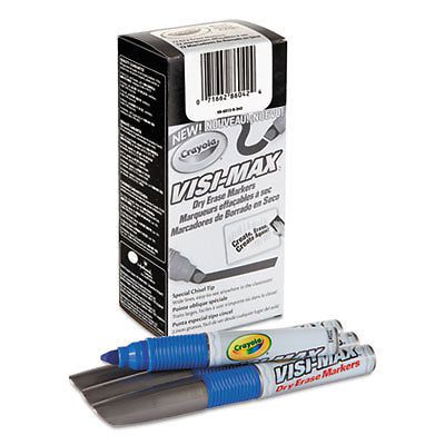 Dry Erase Marker, Chisel Tip, Blue, Dozen, Sold as 1 Dozen